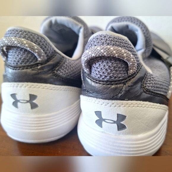 Under Armour Gray Precision Women's Sneakers Size 8 - Picture 7 of 11